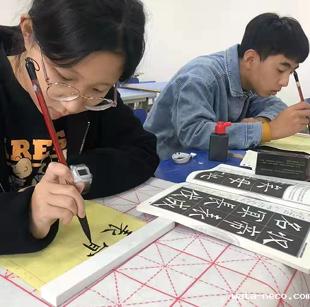 石家庄冀联医学中等专业学校书法社团.png